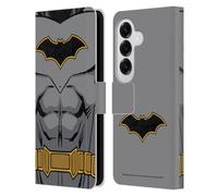 Head Case Designs Licenza Ufficiale Batman DC Comics Costume Rinascita Logos Custodia Portafoglio in Pelle Compatibile con Samsung Galaxy S26
