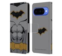 Head Case Designs Licenza Ufficiale Batman DC Comics Costume Rinascita Logos Custodia Portafoglio in Pelle Compatibile con Google Pixel 10