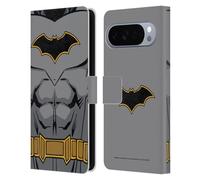 Head Case Designs Licenza Ufficiale Batman DC Comics Costume Rinascita Logos Custodia Portafoglio in Pelle Compatibile con Google Pixel 10 Pro XL