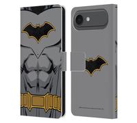 Head Case Designs Licenza Ufficiale Batman DC Comics Costume Rinascita Logos Custodia Portafoglio in Pelle Compatibile con Apple iPhone 17 Air
