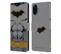 Head Case Designs Licenza Ufficiale Batman DC Comics Costume Rinascita Logos Custodia Portafoglio in Pelle Compatibile con Samsung Galaxy A07