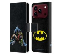 Head Case Designs Licenza Ufficiale Batman DC Comics Death In The Family Copertine Di Libri Comici Famosi Custodia Portafoglio in Pelle Compatibile con Apple iPhone 18 Pro