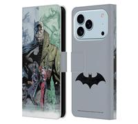 Head Case Designs Licenza Ufficiale Batman DC Comics Hush Copertine di Libri Comici Famosi Custodia Portafoglio in Pelle Compatibile con Apple iPhone 17 PRO