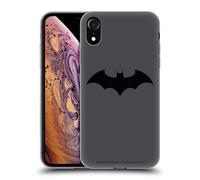 Head Case Designs Licenza Ufficiale Batman DC Comics Hush Logos Custodia Cover in Morbido Gel Compatibile con Apple iPhone XR