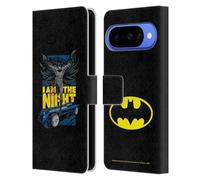 Head Case Designs Licenza Ufficiale Batman DC Comics I Am The Night La Fuga Dei Villani Custodia Portafoglio in Pelle Compatibile con Google Pixel 10