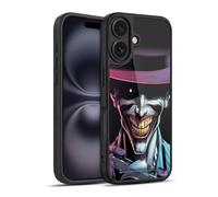 Head Case Designs Licenza Ufficiale Batman DC Comics Il Comico Three Jokers Cover in Gel Rinforzata [Protezione di Grado Militare] Compatibile con Apple iPhone 16