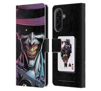 Head Case Designs Licenza Ufficiale Batman DC Comics Il Comico Three Jokers Custodia Portafoglio in Pelle Compatibile con Samsung Galaxy A17 4G / 5G