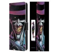 Head Case Designs Licenza Ufficiale Batman DC Comics Il Comico Three Jokers Custodia Portafoglio in Pelle Compatibile con Samsung Galaxy S25 Fe