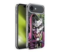 Head Case Designs Licenza Ufficiale Batman DC Comics Il Pagliaccio Three Jokers Custodia in Gel [Protezione di Grado Militare] Compatibile con Apple iPhone 17 Air