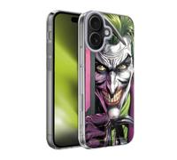 Head Case Designs Licenza Ufficiale Batman DC Comics Il Pagliaccio Three Jokers Custodia in Gel [Protezione di Grado Militare] Compatibile con Apple iPhone 17