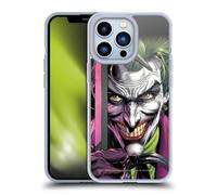 Head Case Designs Licenza Ufficiale Batman DC Comics Il Pagliaccio Three Jokers Custodia in Gel [Protezione di Grado Militare] Compatibile con Apple iPhone 13 PRO E Compatibile con MagSafe