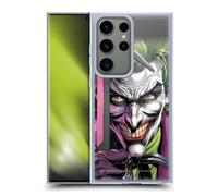 Head Case Designs Licenza Ufficiale Batman DC Comics Il Pagliaccio Three Jokers Custodia in Gel [Protezione di Grado Militare] Compatibile con Samsung Galaxy S23 Ultra 5G E Compatibile con MagSafe