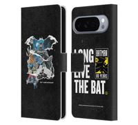 Head Case Designs Licenza Ufficiale Batman DC Comics Logo Fogli Strappati 80esimo Anniversario Custodia Portafoglio in Pelle Compatibile con Google Pixel 10 Pro XL