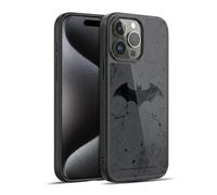Head Case Designs Licenza Ufficiale Batman DC Comics Logo Sdrucito Hush Cover in Gel Rinforzata [Protezione di Grado Militare] Compatibile con Apple iPhone 15 PRO Max