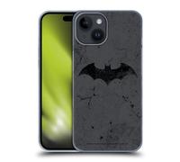 Head Case Designs Licenza Ufficiale Batman DC Comics Logo Sdrucito Hush Custodia Cover Dura per Parte Posteriore Compatibile con Apple iPhone 15