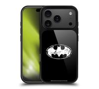 Head Case Designs Licenza Ufficiale Batman DC Comics Marmoreo Logos Cover in Gel Rinforzata [Protezione di Grado Militare] Compatibile con Apple iPhone 17 PRO