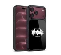 Head Case Designs Licenza Ufficiale Batman DC Comics Marmoreo Logos Cover in gel rinforzata [Protezione di Grado Militare] Compatibile con Apple iPhone 18 Pro