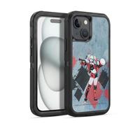 Head Case Designs Licenza Ufficiale Batman DC Comics Martello in Legno Harley Quinn Grafiche Custodia Antiurto Ultra Blindata compatibile con Apple iPhone 15