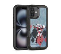 Head Case Designs Licenza Ufficiale Batman DC Comics Martello in Legno Harley Quinn Grafiche Custodia Antiurto Ultra Blindata compatibile con Apple iPhone 16