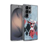 Head Case Designs Licenza Ufficiale Batman DC Comics Martello in Legno Harley Quinn Grafiche Custodia in Gel [Protezione di Grado Militare] Compatibile con Samsung Galaxy S26 Ultra