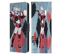Head Case Designs Licenza Ufficiale Batman DC Comics Martello in Legno Harley Quinn Grafiche Custodia Portafoglio in Pelle Compatibile con Samsung Galaxy S25 Fe