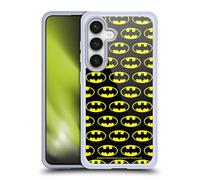 Head Case Designs Licenza Ufficiale Batman DC Comics Modelli Logos Custodia in Gel [Protezione di Grado Militare] Compatibile con Samsung Galaxy S24 5G E Compatibile con MagSafe