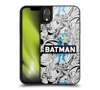 Head Case Designs Licenza Ufficiale Batman DC Comics Modelli Moda Vintage Cover in Gel Rinforzata [Protezione di Grado Militare] Compatibile con Apple iPhone XR