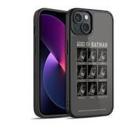 Head Case Designs Licenza Ufficiale Batman DC Comics Molteplici Umori Moda Vintage Cover in Gel Rinforzata [Protezione di Grado Militare] Compatibile con Apple iPhone 13