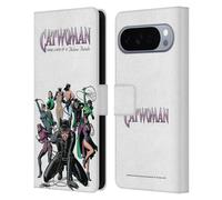 Head Case Designs Licenza Ufficiale Batman DC Comics Nove vite di un Felino Fatale Catwoman Custodia Portafoglio in Pelle Compatibile con Google Pixel 10 Pro XL