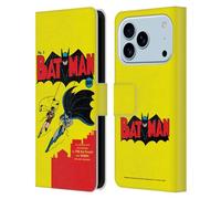 Head Case Designs Licenza Ufficiale Batman DC Comics Numero 1 Copertine di Libri Comici Famosi Custodia Portafoglio in Pelle Compatibile con Apple iPhone 17 PRO