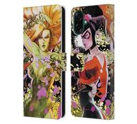 Head Case Designs Licenza Ufficiale Batman DC Comics Poison Ivy Gotham City Sirens Custodia Portafoglio in Pelle Compatibile con Samsung Galaxy A07