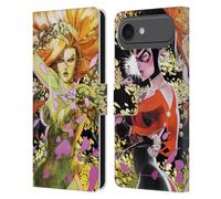 Head Case Designs Licenza Ufficiale Batman DC Comics Poison Ivy Gotham City Sirens Custodia Portafoglio in Pelle Compatibile con Apple iPhone 17 Air