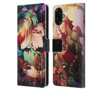 Head Case Designs Licenza Ufficiale Batman DC Comics Poison Ivy & Harley Quinn Gotham City Sirens Custodia Portafoglio in Pelle Compatibile con Samsung Galaxy A07