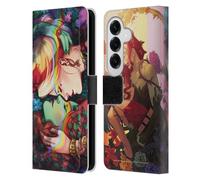 Head Case Designs Licenza Ufficiale Batman DC Comics Poison Ivy & Harley Quinn Gotham City Sirens Custodia Portafoglio in Pelle Compatibile con Samsung Galaxy S26