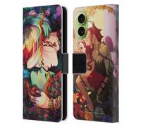Head Case Designs Licenza Ufficiale Batman DC Comics Poison Ivy & Harley Quinn Gotham City Sirens Custodia Portafoglio in Pelle Compatibile con Apple iPhone 17