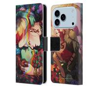 Head Case Designs Licenza Ufficiale Batman DC Comics Poison Ivy & Harley Quinn Gotham City Sirens Custodia Portafoglio in Pelle Compatibile con Apple iPhone 17 PRO