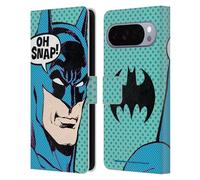 Head Case Designs Licenza Ufficiale Batman DC Comics Pop Art Moda Vintage Custodia Portafoglio in Pelle Compatibile con Google Pixel 10 Pro XL