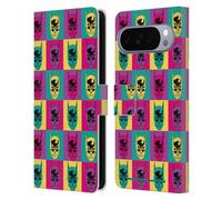 Head Case Designs Licenza Ufficiale Batman DC Comics Pop Art Testa Moda Vintage Custodia Portafoglio in Pelle Compatibile con Google Pixel 10 Pro XL