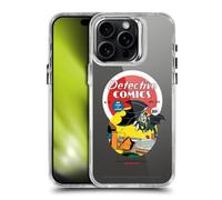 Head Case Designs Licenza Ufficiale Batman DC Comics Prima Apparizione 1939 Loghi e Fumetti Custodia Antiurto [Grado Militare] Compatibile con Apple iPhone 15 PRO Max e Compatibile con MagSafe