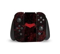 Head Case Designs Licenza Ufficiale Batman DC Comics Red Hood Loghi E Fumetti Vinile Sticker Gaming Pelle Adesivo Compatibile con Nintendo Switch Joy-con Controller