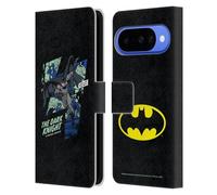 Head Case Designs Licenza Ufficiale Batman DC Comics The Dark Knight La Fuga Dei Villani Custodia Portafoglio in Pelle Compatibile con Google Pixel 10