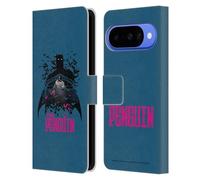 Head Case Designs Licenza Ufficiale Batman DC Comics The Penguin La Fuga Dei Villani Custodia Portafoglio in Pelle Compatibile con Google Pixel 10