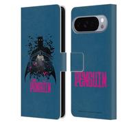 Head Case Designs Licenza Ufficiale Batman DC Comics The Penguin La Fuga Dei Villani Custodia Portafoglio in Pelle Compatibile con Google Pixel 10 Pro XL