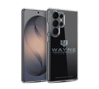 Head Case Designs Licenza Ufficiale Batman DC Comics Wayne Industries Logo Dualità Custodia in Gel [Protezione di Grado Militare] Compatibile con Samsung Galaxy S26 Ultra