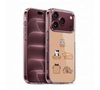 Head Case Designs Licenza Ufficiale Beth Wilson Boxes Gatti Doodle 2 Custodia in Gel [Protezione di Grado Militare] Compatibile Con Apple iPhone 18 Pro E Compatibile Con MagSafe