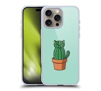 Head Case Designs Licenza Ufficiale Beth Wilson Cactus Doodlecats Custodia in Gel [Protezione di Grado Militare] Compatibile con Apple iPhone 16 PRO Max E Compatibile con MagSafe