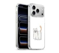 Head Case Designs Licenza Ufficiale Beth Wilson Fantasma Di Halloween Gatti Doodle 2 Custodia in Gel [Protezione di Grado Militare] Compatibile Con Apple iPhone 17 Pro Max E Compatibile Con MagSafe