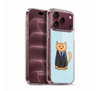 Head Case Designs Licenza Ufficiale Beth Wilson Vestito D'Affari Gatti Doodle 2 Custodia in Gel [Protezione di Grado Militare] Compatibile Con Apple iPhone 18 Pro Max E Compatibile Con MagSafe