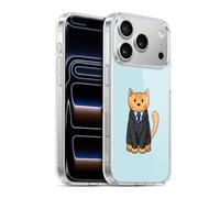 Head Case Designs Licenza Ufficiale Beth Wilson Vestito D'Affari Gatti Doodle 2 Custodia in Gel [Protezione di Grado Militare] Compatibile Con Apple iPhone 17 Pro E Compatibile Con MagSafe