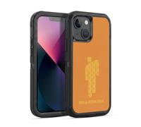 Head Case Designs Licenza Ufficiale Billie Eilish Blohsh Arancione Arte Chiave Custodia Antiurto Ultra Blindata compatibile con Apple iPhone 13